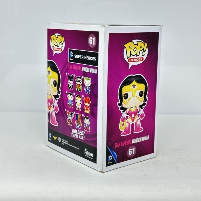 Caixa Funko Pop! Super Heroes Star Sapphire Wonder Woman número 61