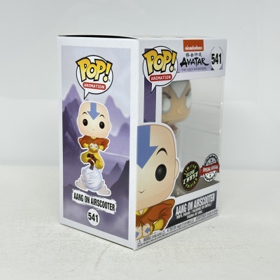 Caixa Funko Pop Aang on Airscooter