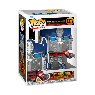Boneco Funko Pop! Optimus Prime Transformers 1372 na caixa
