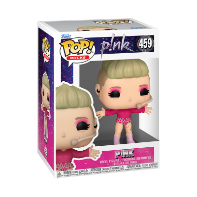 Figura de vinil Pink na caixa Pop! Rocks número 459