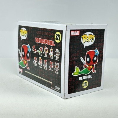 Caixa Funko Pop! Deadpool sereia número 321