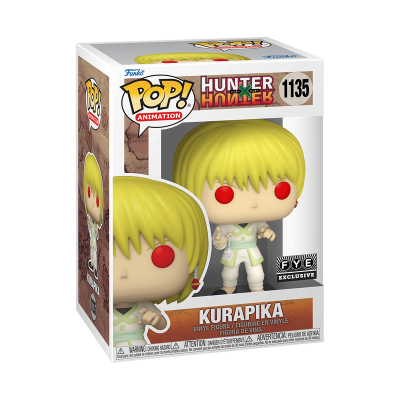 Figura Funko Pop! Kurapika Hunter x Hunter na caixa