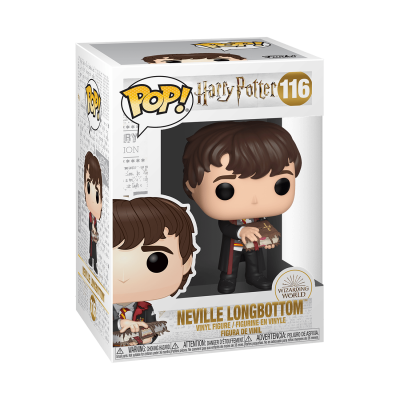 Figura Funko Pop! Neville Longbottom da coleção Harry Potter na caixa