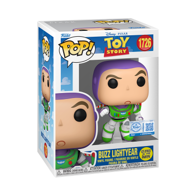 Funko Pop! Buzz Lightyear de Toy Story em embalagem