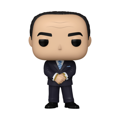 Figura de vinil Funko Pop de homem de fato azul escuro