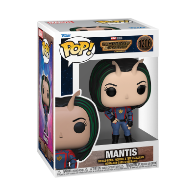 Figura Funko Pop! Mantis Guardians of the Galaxy em caixa