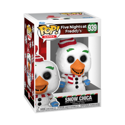 Figura colecionável Snow Chica da série POP! Games Five Nights at Freddy's número 939