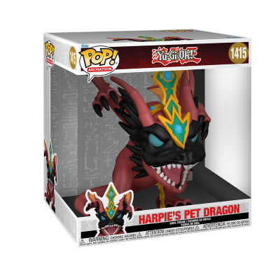 Figura de dragão Funko Pop de Harpie's Pet Dragon no estojo de embalagem