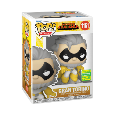 Figura Funko Pop! Gran Torino da My Hero Academia na caixa