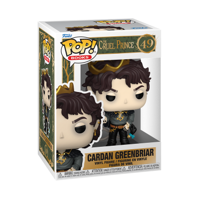 Figura Funko Pop! Cardan Greenbriar em caixa de embalagem com janela