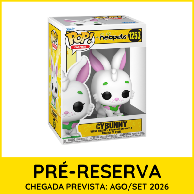 Funko Pop Cybunny de Neopets dentro da caixa