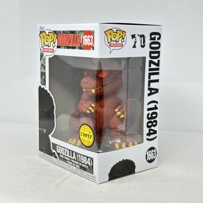 Figura de vinil Godzilla Funko Pop! dentro da caixa