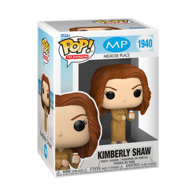Figura Funko Pop Kimberly Shaw Melrose Place na caixa