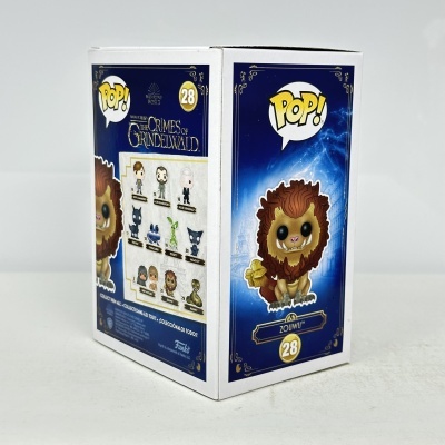 Caixa Funko Pop! Zouwu 28 da coleção Fantastic Beasts The Crimes of Grindelwald
