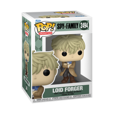 Funko Pop Loid Forger Spy x Family em caixa com janela transparente