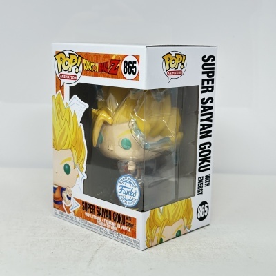 Embalagem de figura Funko Pop Super Saiyan Goku Dragon Ball Z
