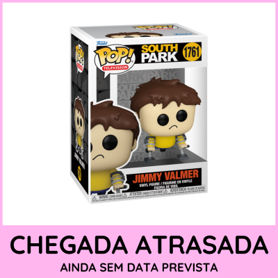 Figura Funko Pop! Jimmy Valmer de South Park em embalagem