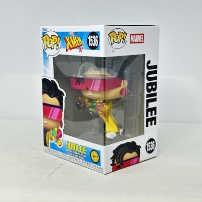 Figura Funko Pop Jubilee X-Men na embalagem