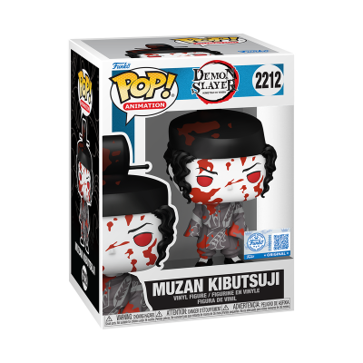 Funko POP! Muzan Kibutsuji Demon Slayer em vinil na caixa