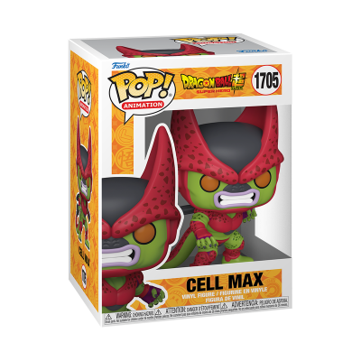 Figura Funko Pop! Animation Cell Max Dragon Ball Super Hero em caixa