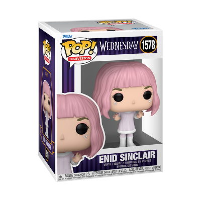 Figura Funko Pop! Enid Sinclair na caixa