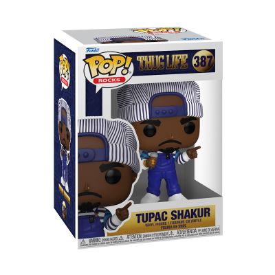 Funko Pop! Rocks Tupac Shakur figura de vinil na caixa