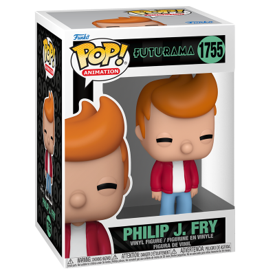 Figura Funko Pop! Philip J. Fry Futurama nº 1755 em caixa