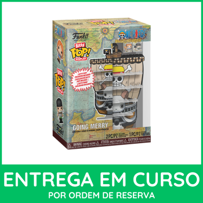 Caixa de brinquedo Funko Bitty Pop! Display One Piece Going Merry