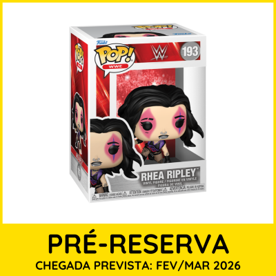 Figura Funko Pop WWE Rhea Ripley em caixa