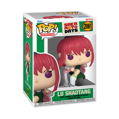 Figura Funko Pop! Lu Shaotang de Saka Moto Days em embalagem original