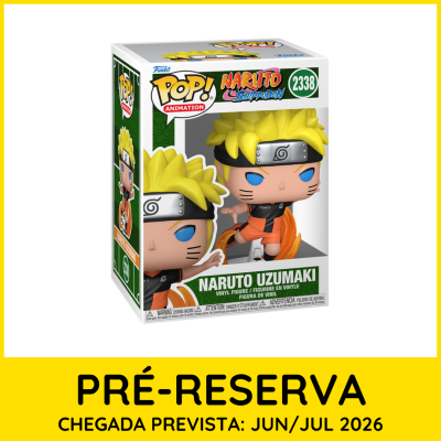 Figura de vinil Funko Pop Naruto Uzumaki em caixa