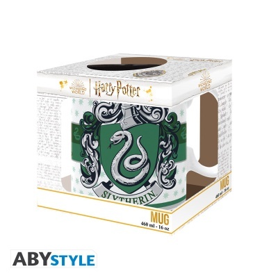 Caneca Harry Potter Slytherin 460 ml na caixa