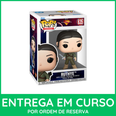 Figura Funko Pop! Heroes Ruthye número 635 na embalagem