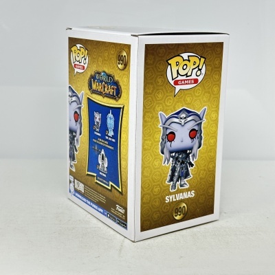 Caixa do boneco Sylvanas do Funko Pop! Games World of Warcraft