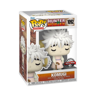 Figura Funko Pop! Komugi Hunter x Hunter embalagem