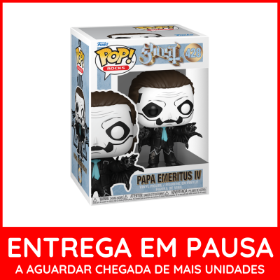 Funko Pop Papa Emeritus IV Ghost na caixa