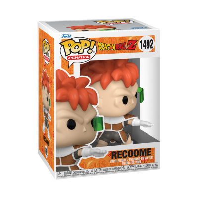 Figura Funko Pop! Animation Recoome Dragon Ball Z 1492 na embalagem