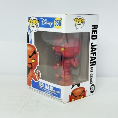 Figura Funko Pop Red Jafar Disney na caixa