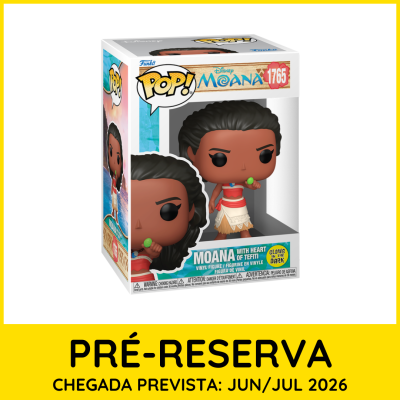 Funko Pop Moana Disney na caixa