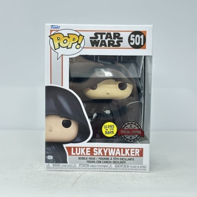 Caixa de boneco Funko Pop! Luke Skywalker Star Wars