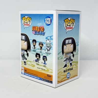 Caixa de figura Pop Naruto Shippuden Neji Hyuga número 1428 Funko