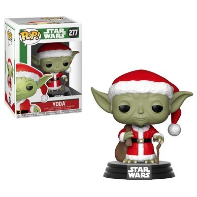 Figura FUNKO POP! Yoda de Natal com caixa