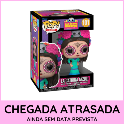 Figura Funko Pop! La Catrina azul na caixa