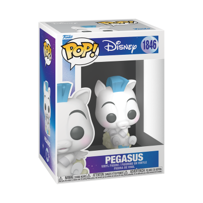Funko Pop de vinil da Disney Pegasus na caixa com visor