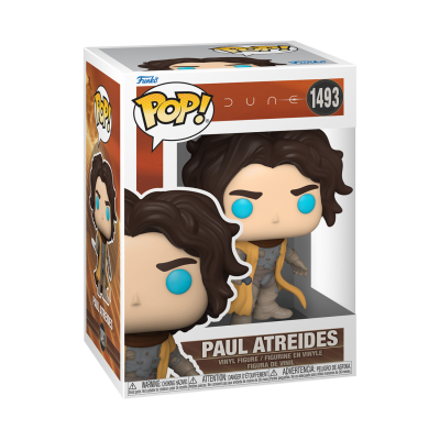 Figura Pop! Paul Atreides Dune vinil na caixa
