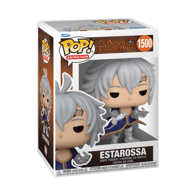 Figura Pop! de vinil Estarossa em caixa da série The Seven Deadly Sins