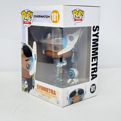 Figura Funko Pop! Symmetra Overwatch em caixa com visor
