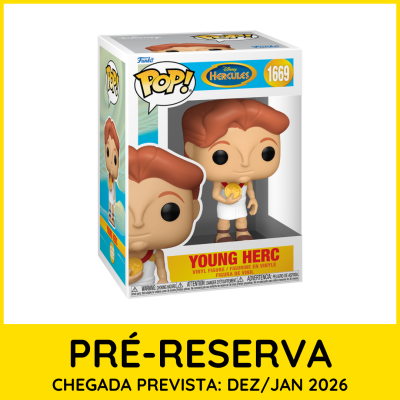Funko POP! Young Herc Disney Hercules em caixa