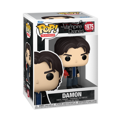 Figura Funko Pop! Damon de The Vampire Diaries em caixa