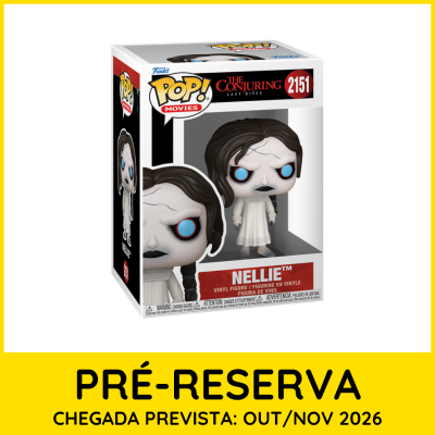 Funko Pop! Nellie do filme The Conjuring em caixa branca e preta